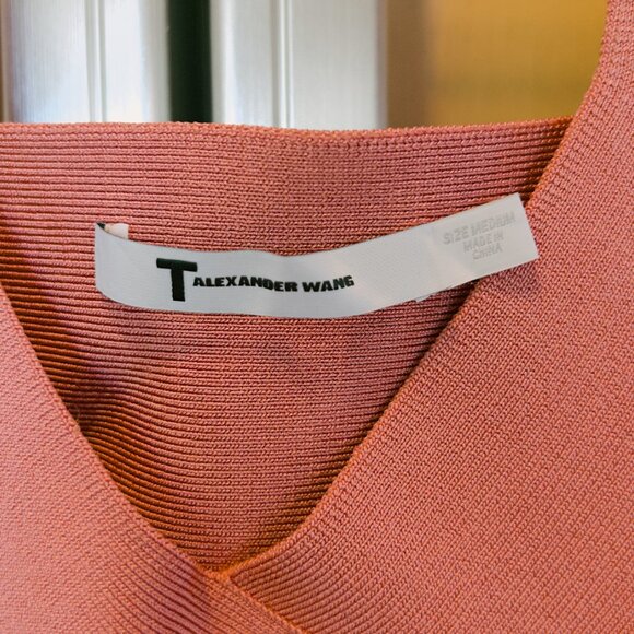 Alexander Wang Coral Cocktail Dress - Picture 3 of 4